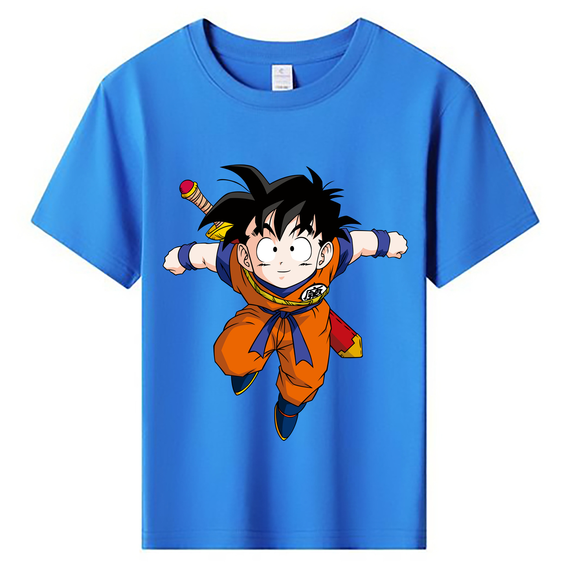 （画像用） ドラゴンボール 孫悟空（そん ごくう）Son Goku カカロット DRAGON BALL Kakarotto 綿100％キッズTシャツ（フロントプリント）